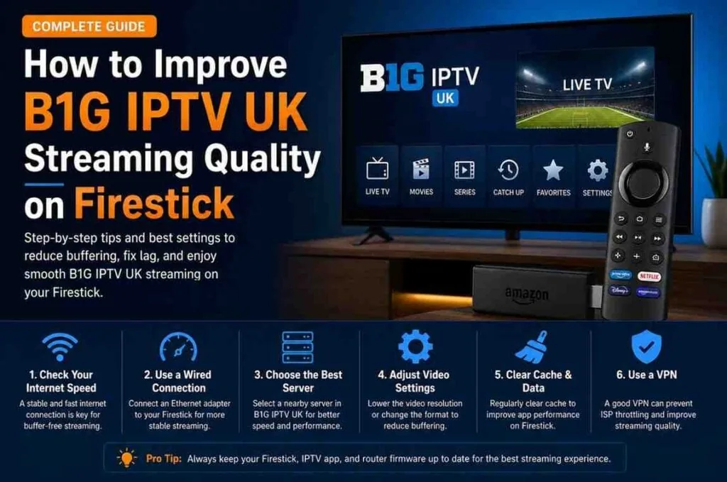Six tips for smoother streaming: check internet speed, go wired, choose the best server, adjust video settings, clear the cache and use a VPN.